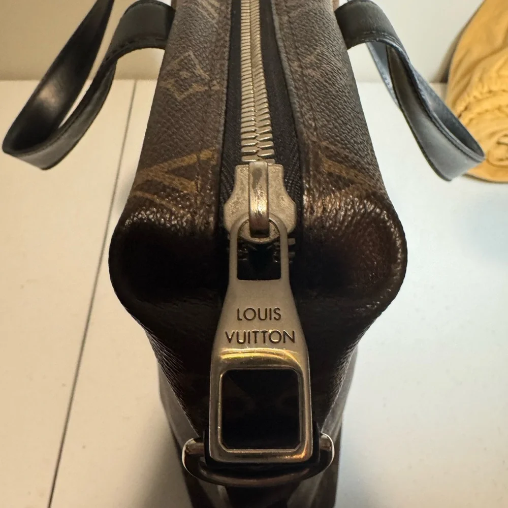 Louis Vuitton Kitan Macassar Monogram Tote